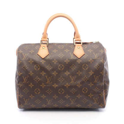 スピーディ30 モノグラム ハンドバッグ PVC レザー ブラウン ルイヴィトン バッグ LOUIS VUITTON