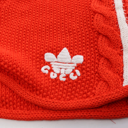 GUCCI × adidas ニット ショート パンツ リネン コットン オレンジレッド グッチ