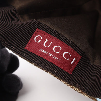 GUCCI × ヒグチユウコ GGキャンバス キャップ レザー ベージュ ライトブルー グッチ 財布・小物 GUCCI