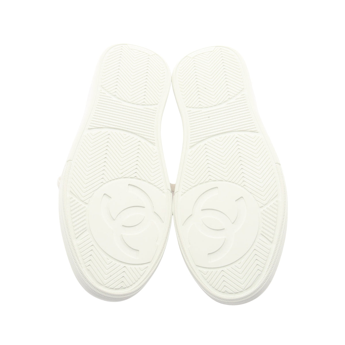 ココマーク スニーカー レザー ゴールド シャネル シューズ CHANEL