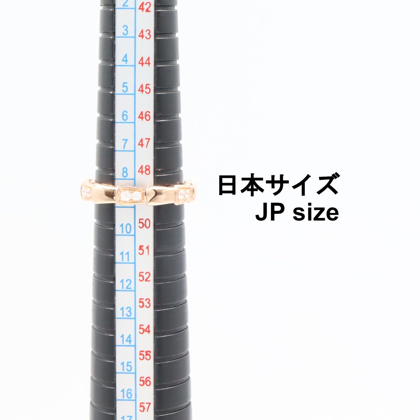 セルペンティ ヴァイパー ダイヤ リング リング 指輪 K18PG ダイヤモンド ピンクゴールド クリア ブルガリ