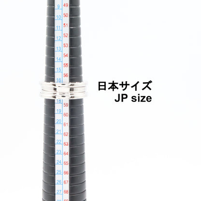B-zero1 ビーゼロワン リング 3バンド リング 指輪 K18WG ホワイトゴールド ブルガリ