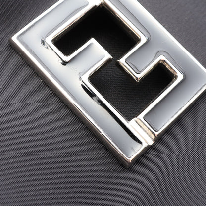 ズッカ ワンショルダーバッグ ナイロン レザー ブラック フェンディ バッグ FENDI