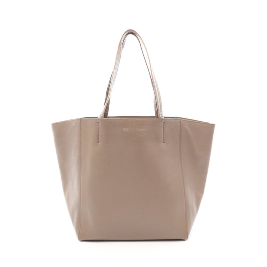 カバファントム スモール ショルダーバッグ トートバッグ レザー グレーベージュ セリーヌ バッグ CELINE