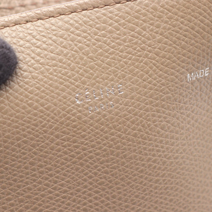 カバファントム スモール ショルダーバッグ トートバッグ レザー グレーベージュ セリーヌ バッグ CELINE