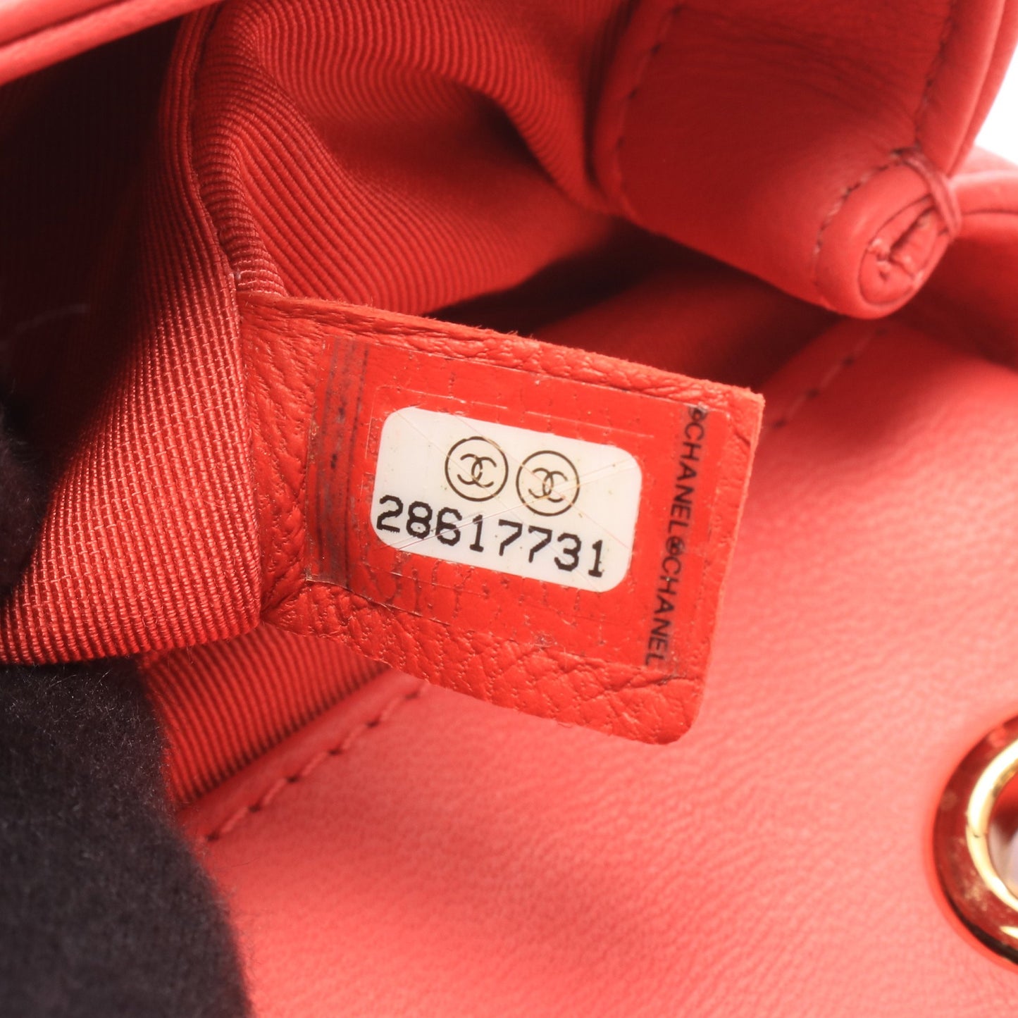マトラッセ スモール チェーンショルダーバッグ レザー レッド ピンク ゴールド金具 シャネル バッグ CHANEL