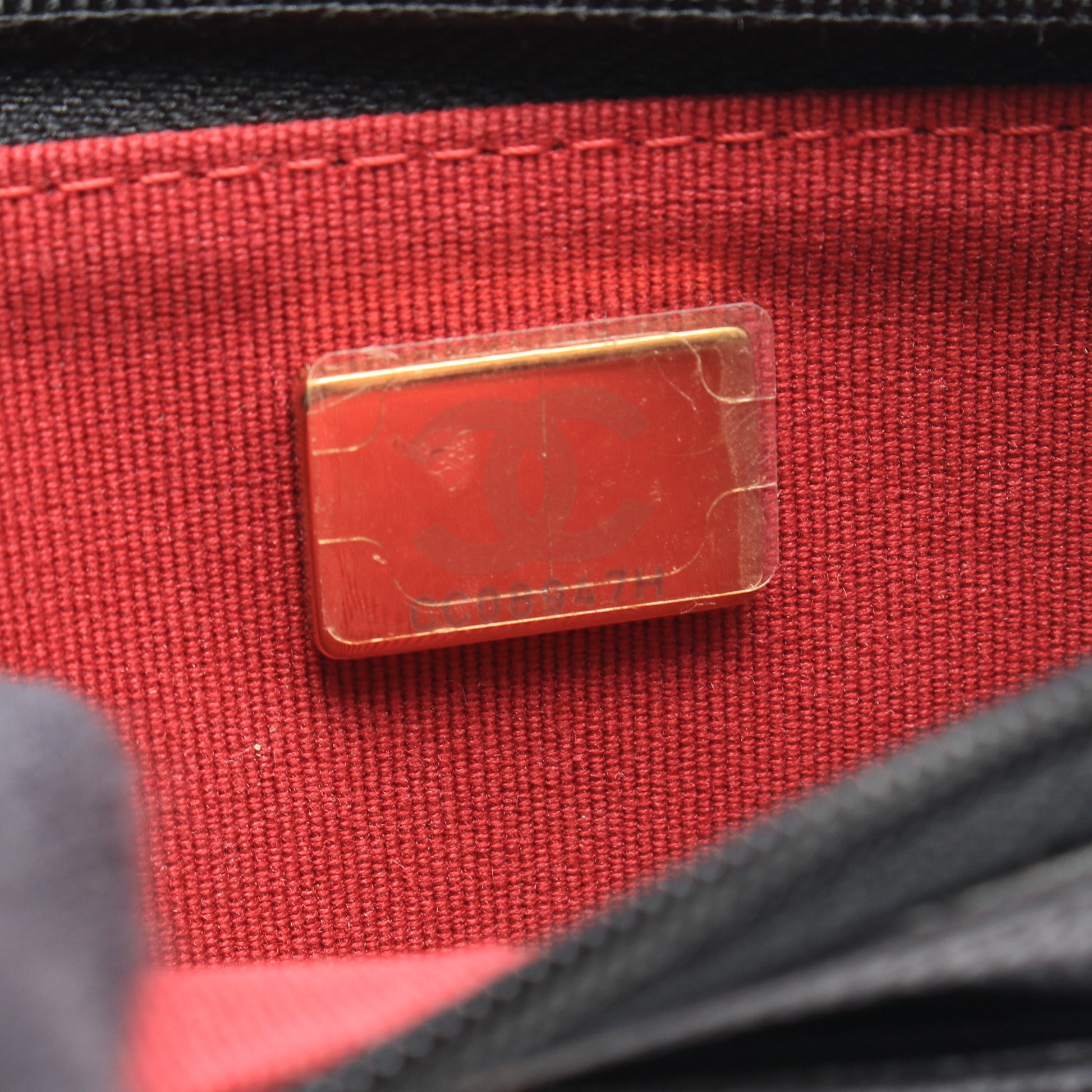 マトラッセ チェーンウォレット キャビアスキン ブラック ゴールド金具 シャネル バッグ CHANEL
