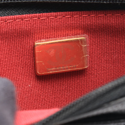 マトラッセ チェーンウォレット キャビアスキン ブラック ゴールド金具 シャネル バッグ CHANEL