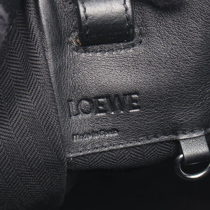 ハンモックバッグ スモール ハンドバッグ レザー ブラック ロエベ バッグ LOEWE