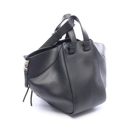 ハンモックバッグ スモール ハンドバッグ レザー ブラック ロエベ バッグ LOEWE