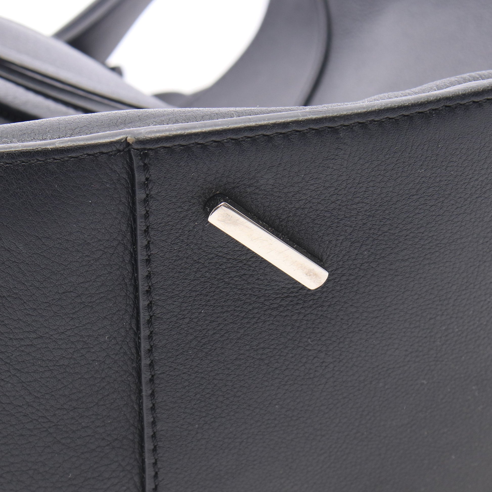 ハンモックバッグ スモール ハンドバッグ レザー ブラック ロエベ バッグ LOEWE