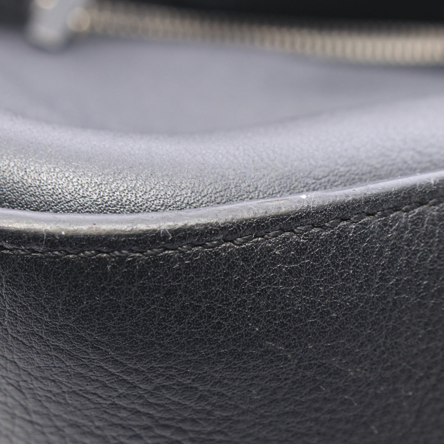 ハンモックバッグ スモール ハンドバッグ レザー ブラック ロエベ バッグ LOEWE