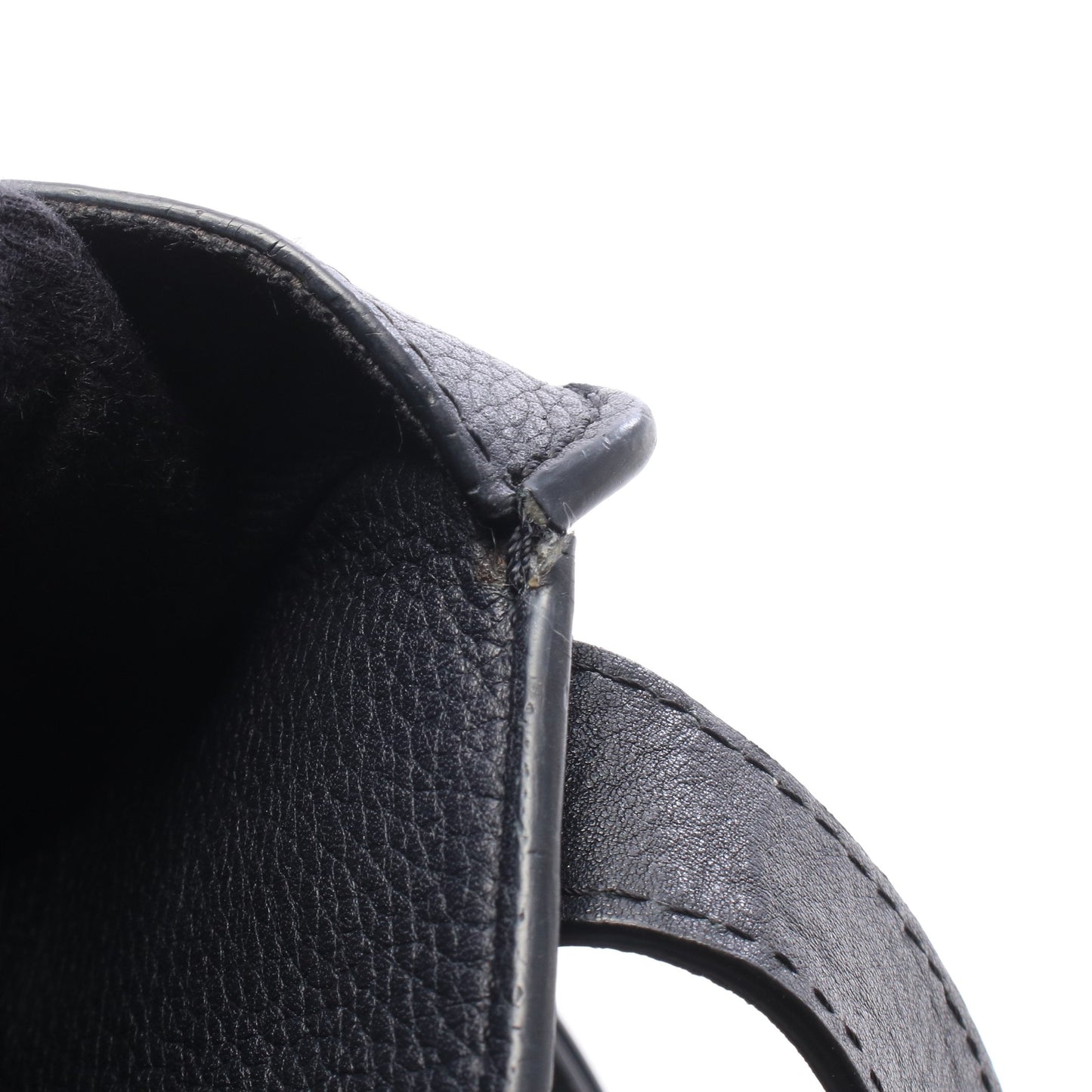 ハンモックバッグ ミディアム 2WAY ハンドバッグ レザー ブラック ロエベ バッグ LOEWE