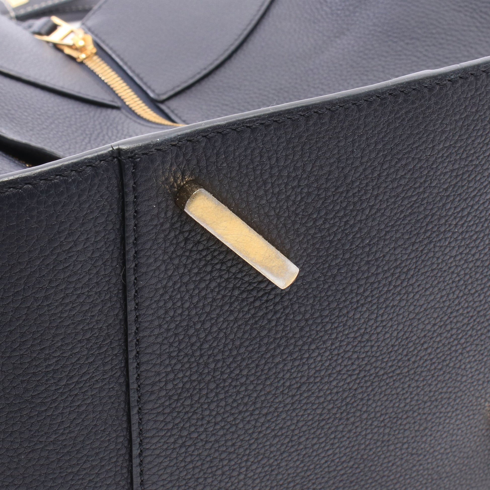 ハンモックバッグ ミディアム 2WAY ハンドバッグ レザー ブラック ロエベ バッグ LOEWE