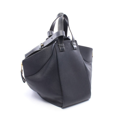 ハンモックバッグ ミディアム 2WAY ハンドバッグ レザー ブラック ロエベ バッグ LOEWE
