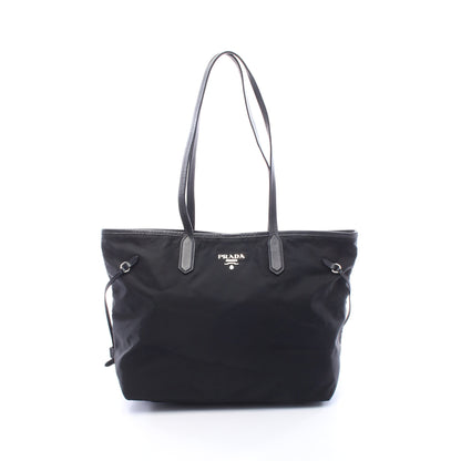 TESSUTO SAFFIANO ショルダーバッグ トートバッグ ナイロン レザー ブラック プラダ バッグ PRADA