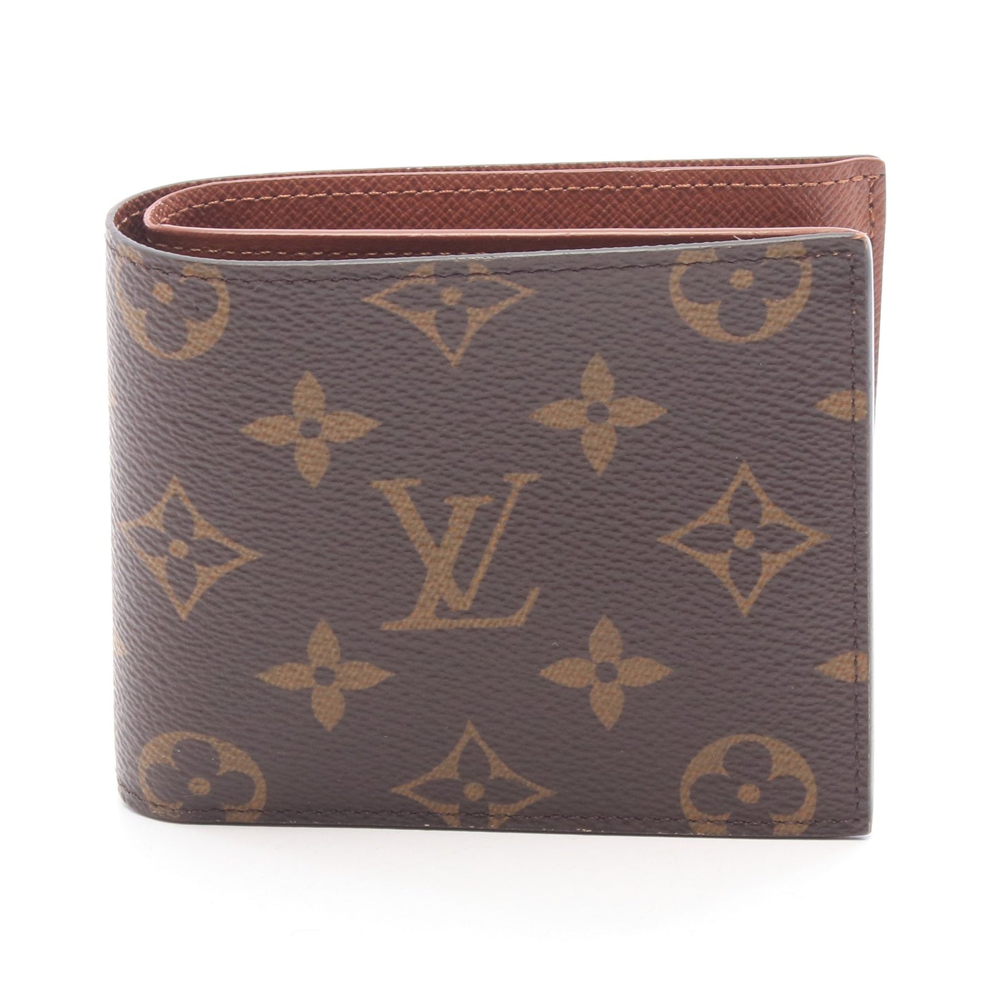 ポルトフォイユ マルコNM モノグラム 二つ折り財布 PVC ブラウン ルイヴィトン 財布・小物 LOUIS VUITTON