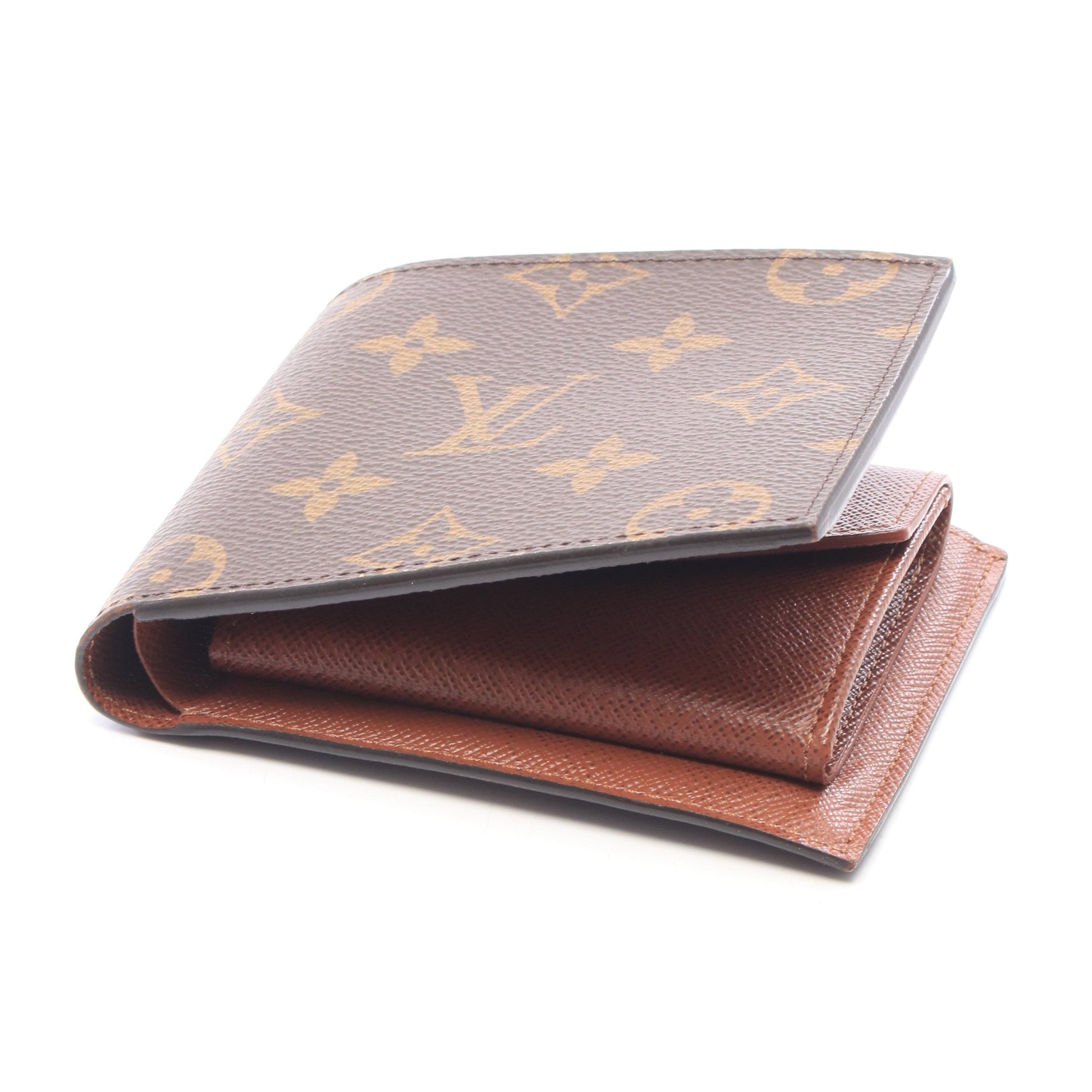 ポルトフォイユ マルコNM モノグラム 二つ折り財布 PVC ブラウン ルイヴィトン 財布・小物 LOUIS VUITTON