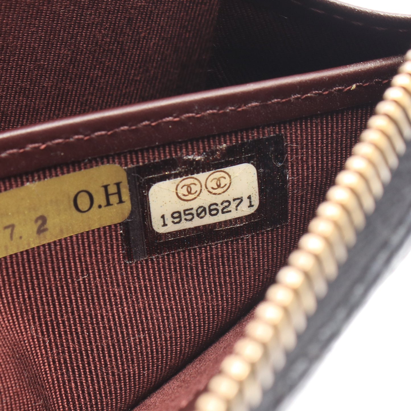 マトラッセ ラウンドファスナー長財布 キャビアスキン ブラック ゴールド金具 シャネル 財布・小物 CHANEL