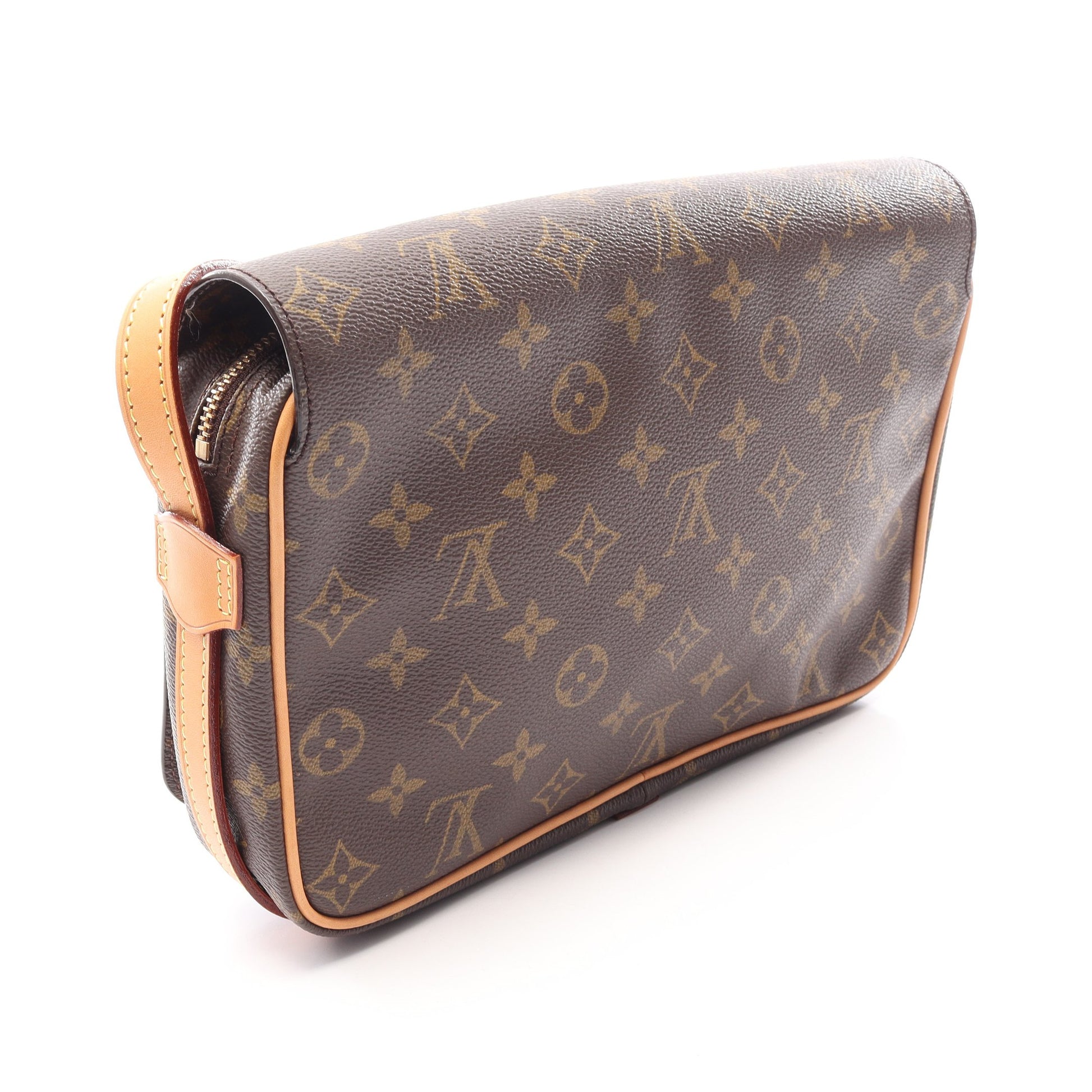 サンジェルマン28 モノグラム ショルダーバッグ PVC レザー ブラウン ルイヴィトン バッグ LOUIS VUITTON
