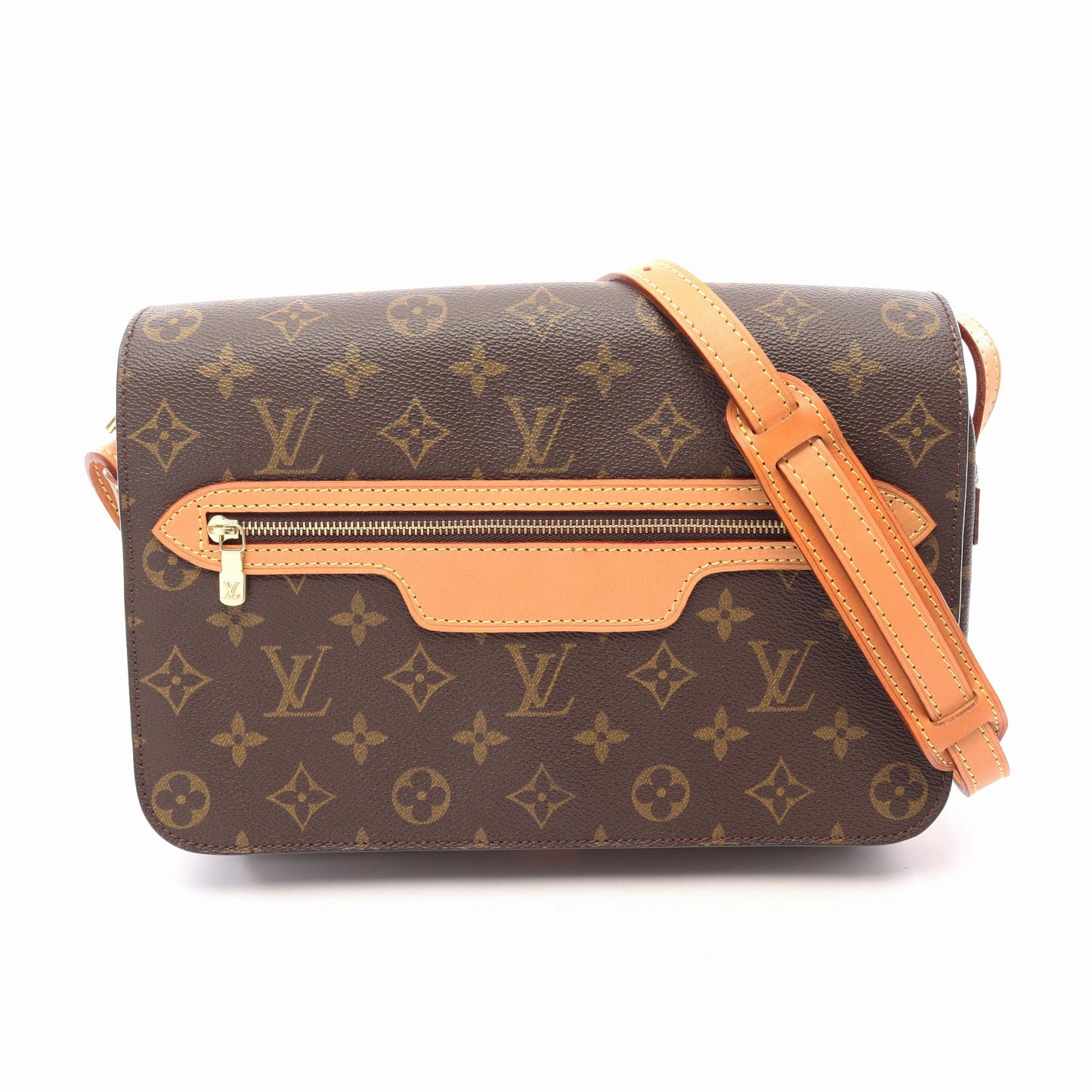 サンジェルマン28 モノグラム ショルダーバッグ PVC レザー ブラウン ルイヴィトン バッグ LOUIS VUITTON