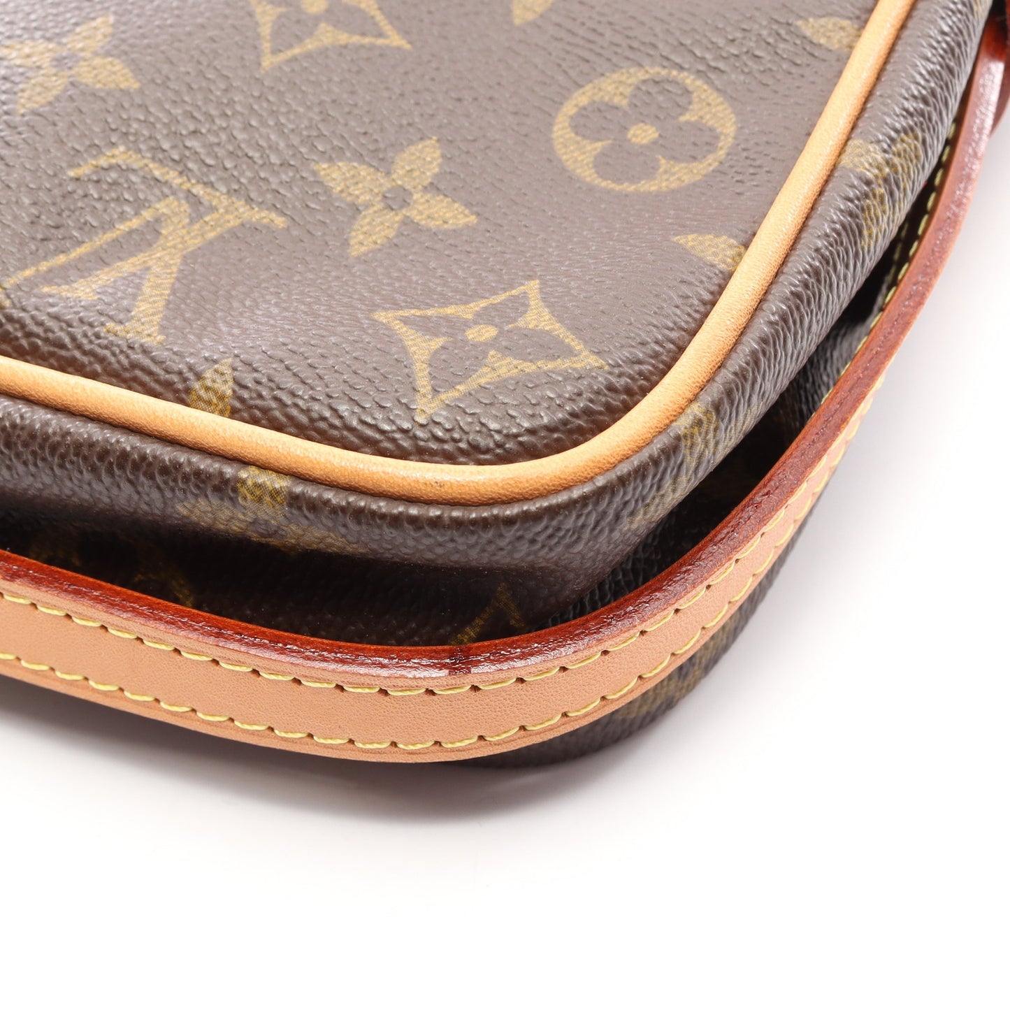 サンジェルマン28 モノグラム ショルダーバッグ PVC レザー ブラウン ルイヴィトン バッグ LOUIS VUITTON
