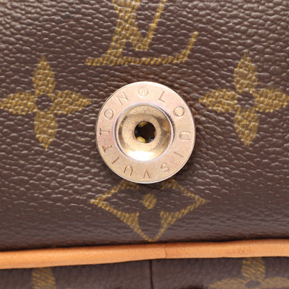 サンジェルマン28 モノグラム ショルダーバッグ PVC レザー ブラウン ルイヴィトン バッグ LOUIS VUITTON