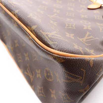 バティニョール オリゾンタル モノグラム ショルダーバッグ PVC レザー ブラウン ルイヴィトン バッグ LOUIS VUITTON
