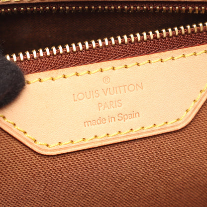 バティニョール オリゾンタル モノグラム ショルダーバッグ PVC レザー ブラウン ルイヴィトン バッグ LOUIS VUITTON