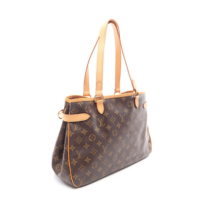 バティニョール オリゾンタル モノグラム ショルダーバッグ PVC レザー ブラウン ルイヴィトン バッグ LOUIS VUITTON