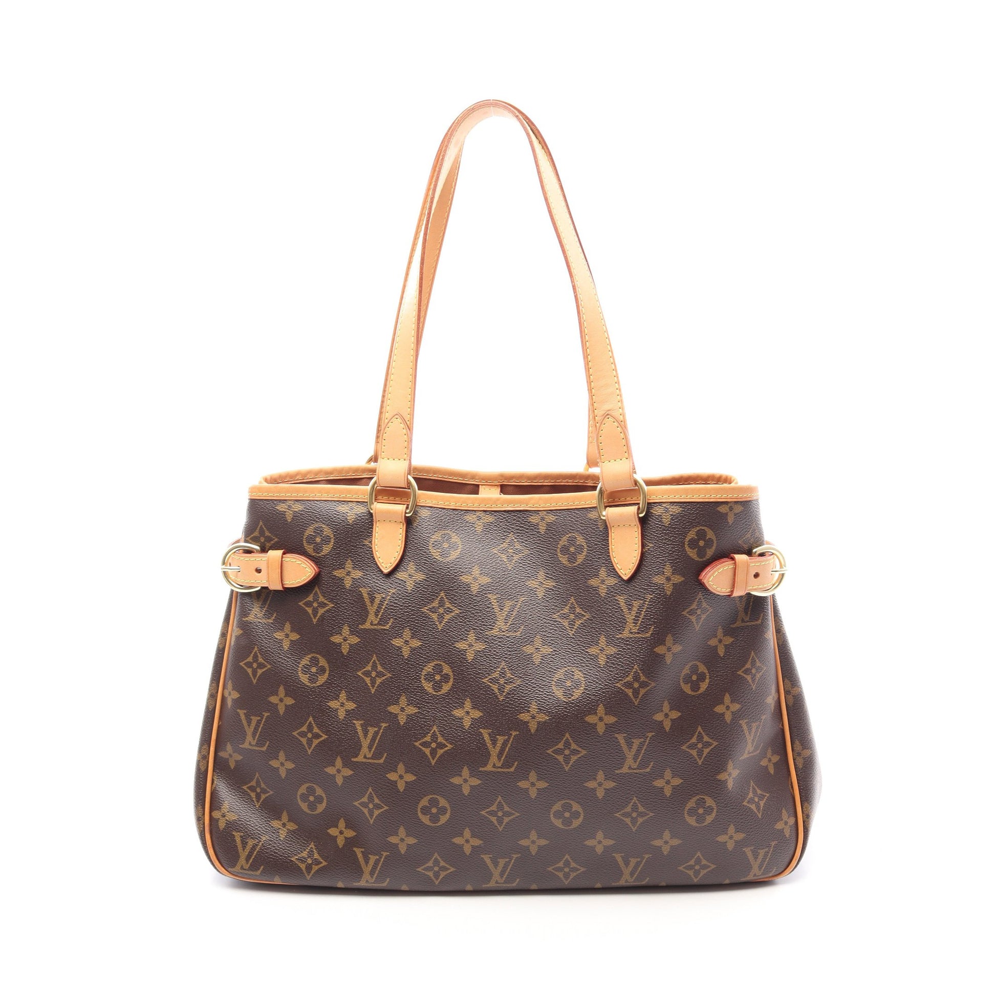 バティニョール オリゾンタル モノグラム ショルダーバッグ PVC レザー ブラウン ルイヴィトン バッグ LOUIS VUITTON