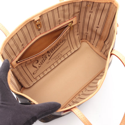 ネヴァーフルPM モノグラム ハンドバッグ トートバッグ PVC レザー ブラウン ルイヴィトン バッグ LOUIS VUITTON