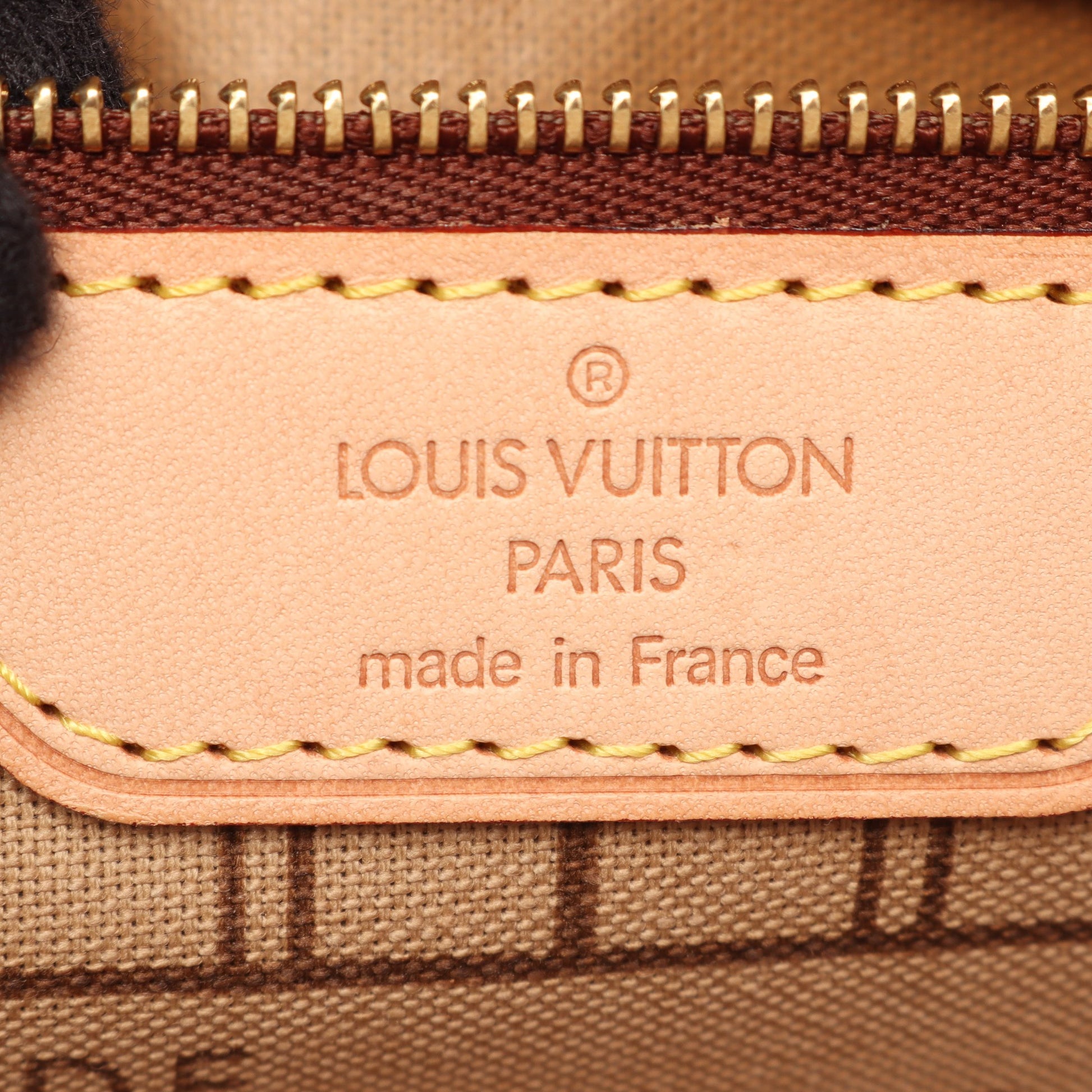 ネヴァーフルPM モノグラム ハンドバッグ トートバッグ PVC レザー ブラウン ルイヴィトン バッグ LOUIS VUITTON