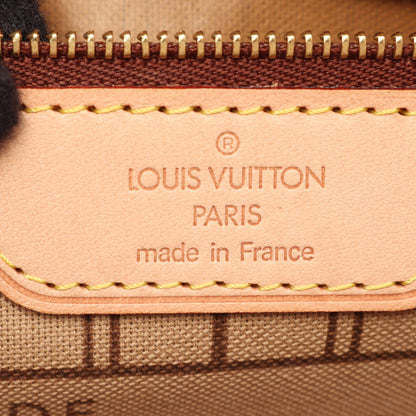 ネヴァーフルPM モノグラム ハンドバッグ トートバッグ PVC レザー ブラウン ルイヴィトン バッグ LOUIS VUITTON