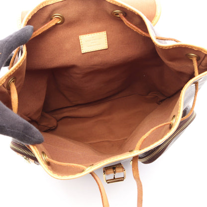 サックアド ボスフォール モノグラム バックパック リュックサック PVC レザー ブラウン ルイヴィトン バッグ LOUIS VUITTON