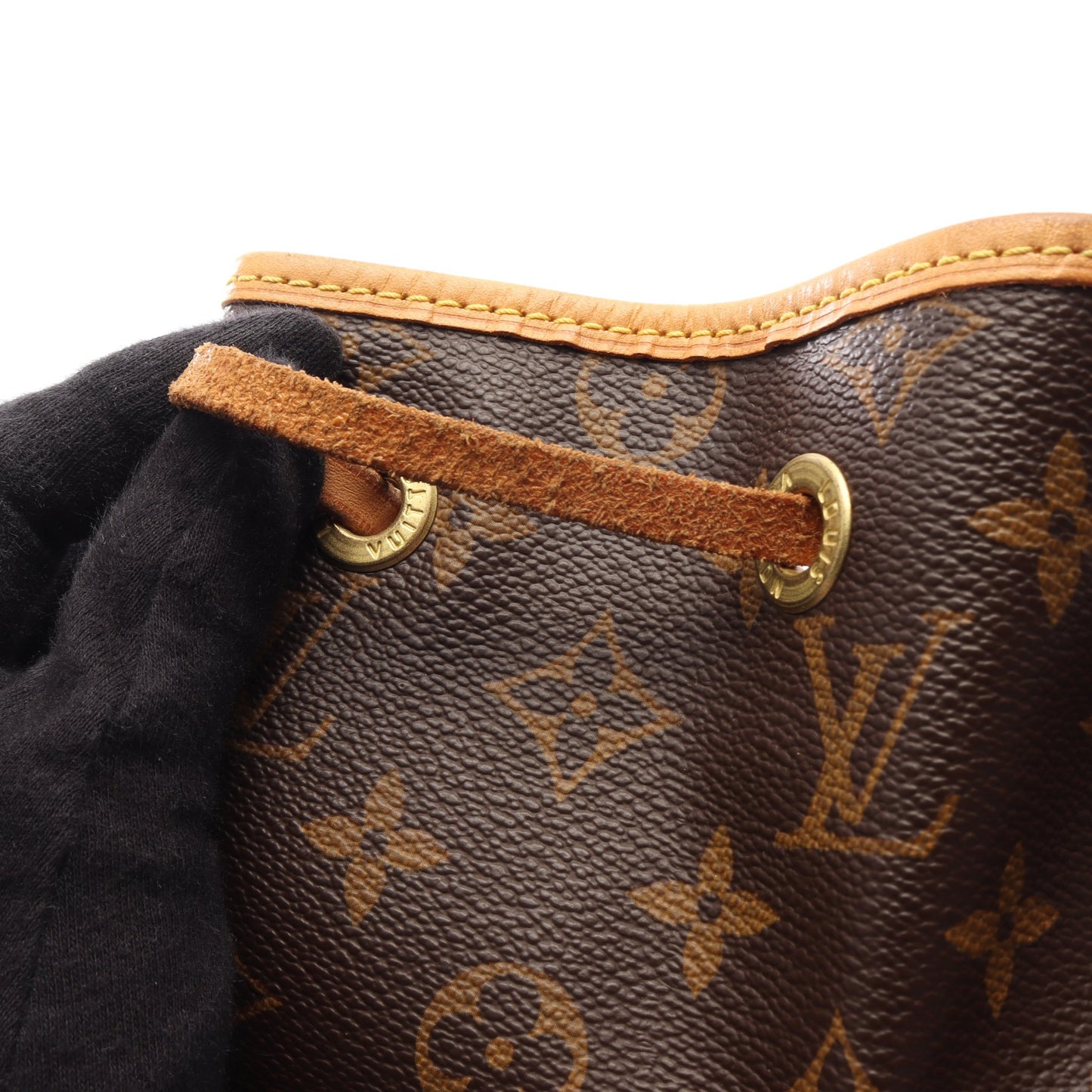 サックアド ボスフォール モノグラム バックパック リュックサック PVC レザー ブラウン ルイヴィトン バッグ LOUIS VUITTON