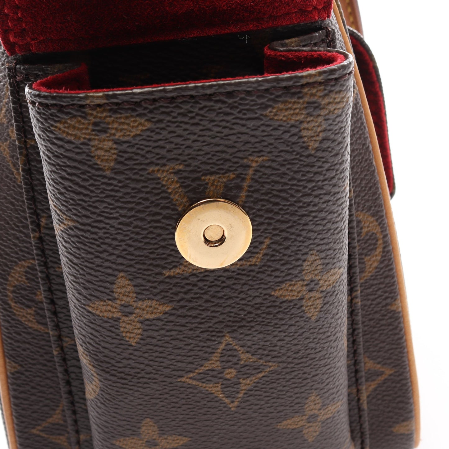 エクサントリシテ モノグラム ハンドバッグ PVC レザー ブラウン ルイヴィトン バッグ LOUIS VUITTON