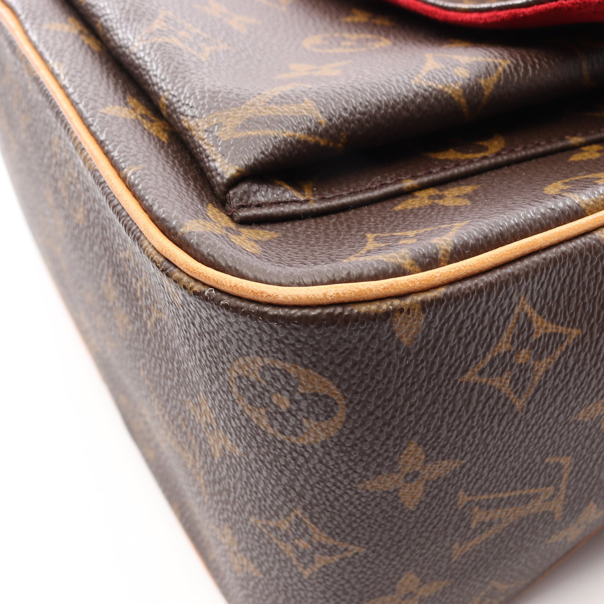 エクサントリシテ モノグラム ハンドバッグ PVC レザー ブラウン ルイヴィトン バッグ LOUIS VUITTON
