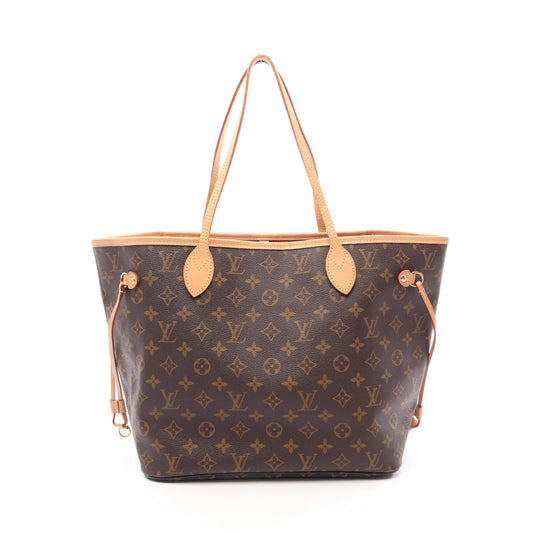 ネヴァーフルMM モノグラム ピヴォワンヌ ショルダーバッグ トートバッグ PVC レザー ブラウン ルイヴィトン バッグ LOUIS VUITTON