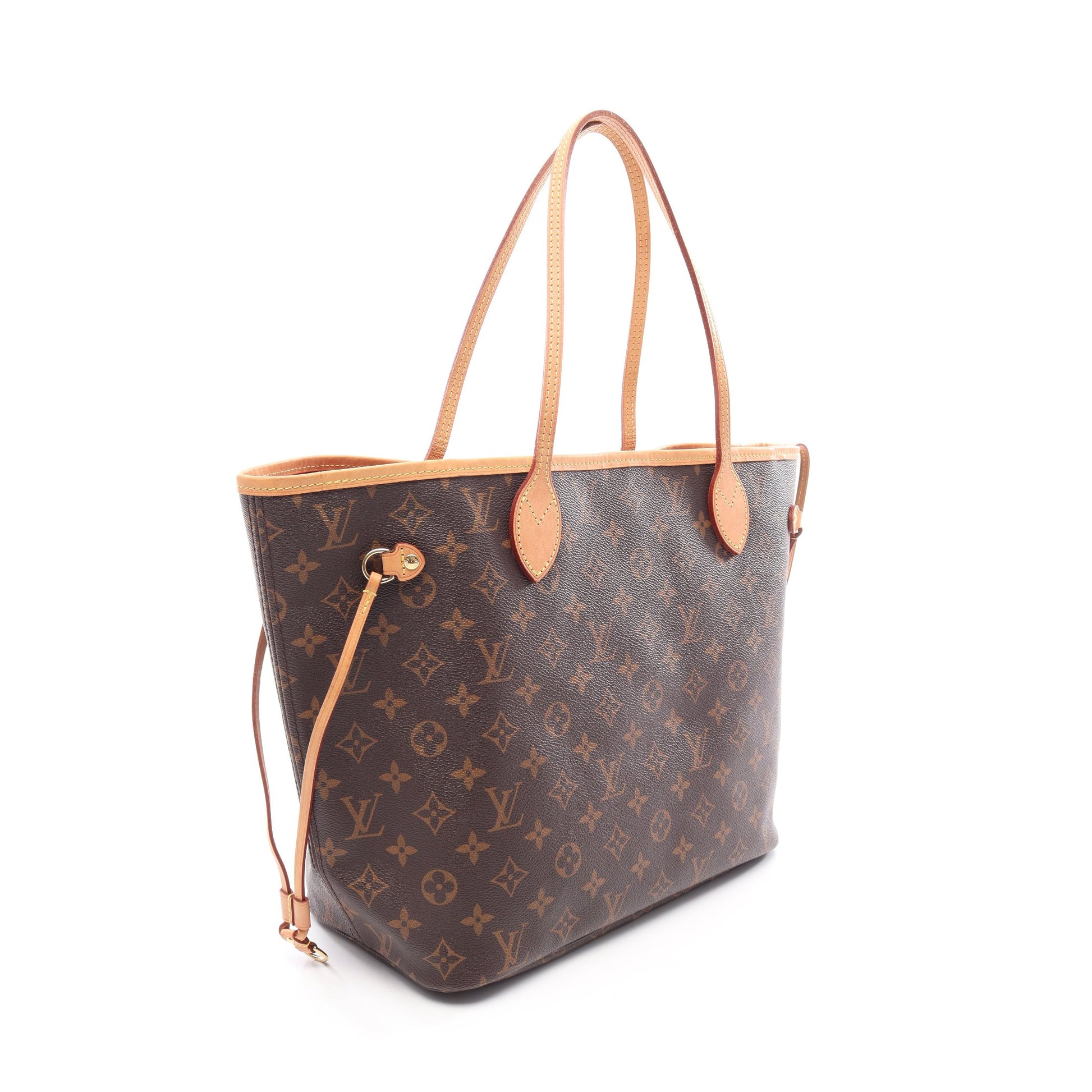 ネヴァーフルMM モノグラム スリーズ ショルダーバッグ トートバッグ PVC レザー ブラウン ルイヴィトン バッグ LOUIS VUITTON