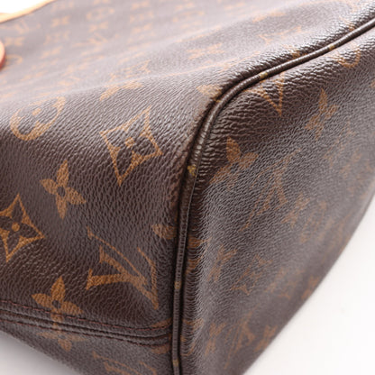 ネヴァーフルMM モノグラム スリーズ ショルダーバッグ トートバッグ PVC レザー ブラウン ルイヴィトン バッグ LOUIS VUITTON