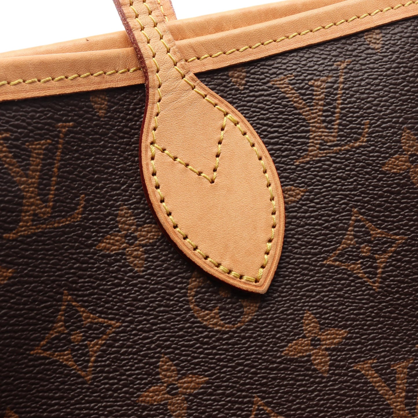 ネヴァーフルMM モノグラム スリーズ ショルダーバッグ トートバッグ PVC レザー ブラウン ルイヴィトン バッグ LOUIS VUITTON