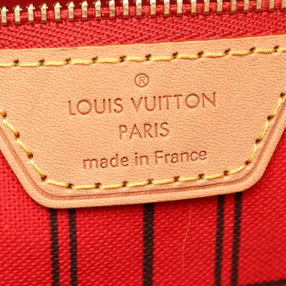 ネヴァーフルMM モノグラム スリーズ ショルダーバッグ トートバッグ PVC レザー ブラウン ルイヴィトン バッグ LOUIS VUITTON