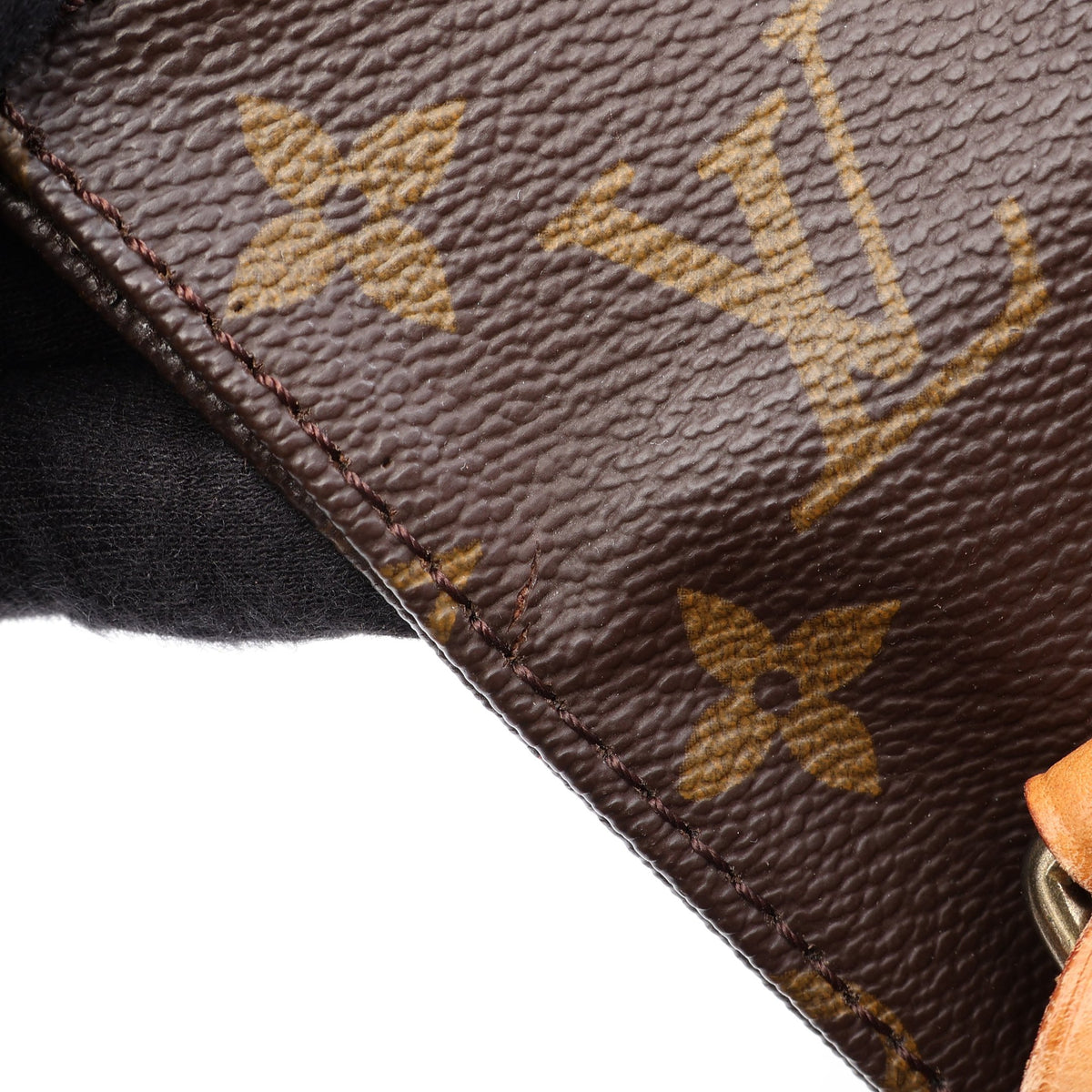 カルトシエールMM モノグラム ショルダーバッグ PVC レザー ブラウン ルイヴィトン バッグ LOUIS VUITTON