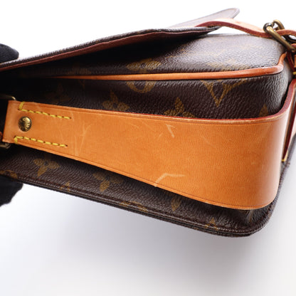 カルトシエールMM モノグラム ショルダーバッグ PVC レザー ブラウン ルイヴィトン バッグ LOUIS VUITTON