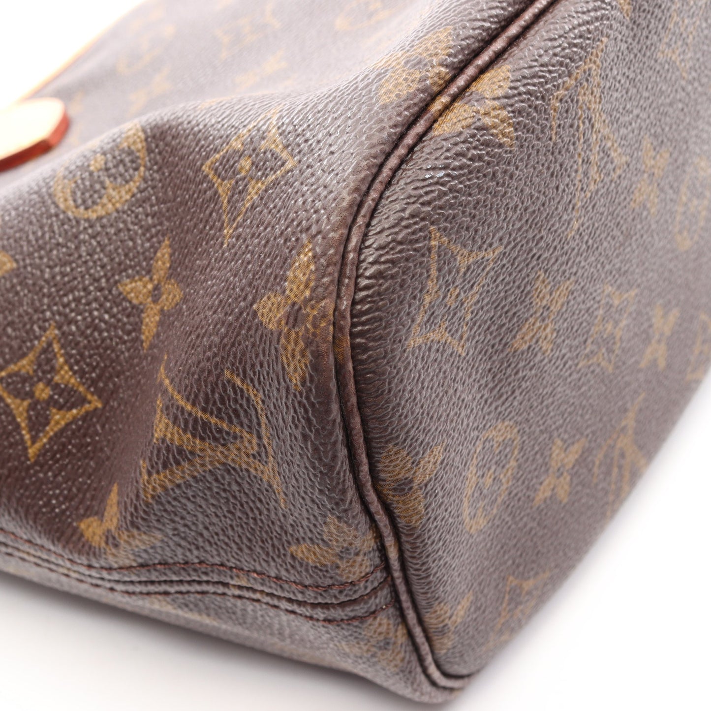 ネヴァーフルPM モノグラム ハンドバッグ トートバッグ PVC レザー ブラウン ルイヴィトン バッグ LOUIS VUITTON