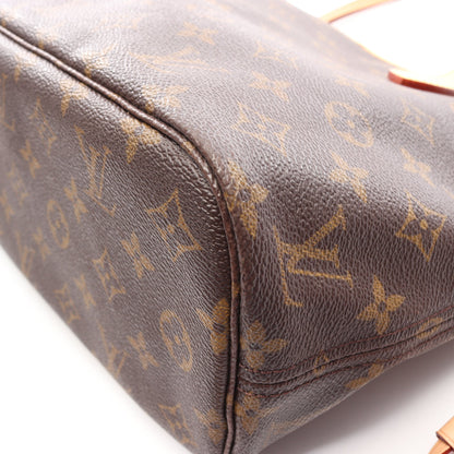 ネヴァーフルPM モノグラム ハンドバッグ トートバッグ PVC レザー ブラウン ルイヴィトン バッグ LOUIS VUITTON