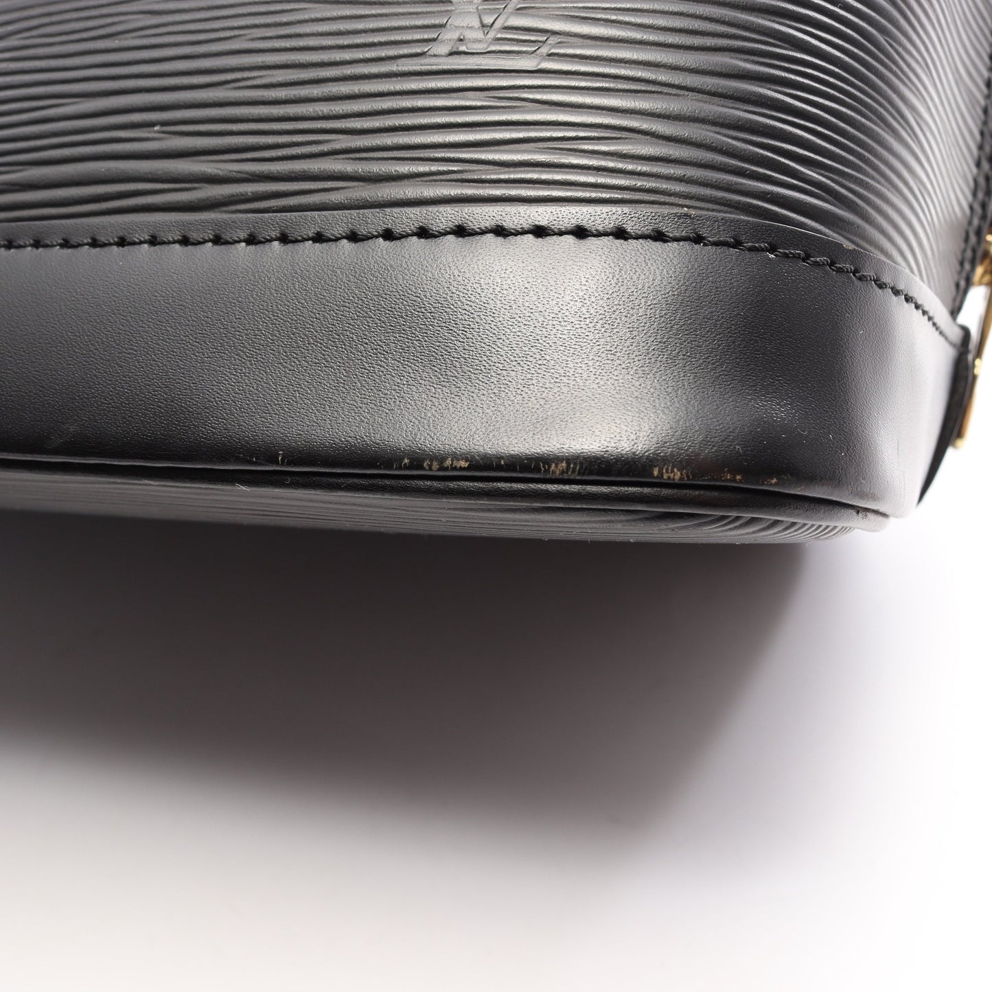アルマ エピ ノワール ハンドバッグ レザー ブラック ルイヴィトン バッグ LOUIS VUITTON