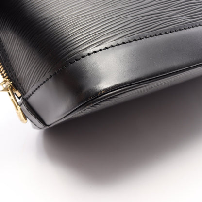 アルマ エピ ノワール ハンドバッグ レザー ブラック ルイヴィトン バッグ LOUIS VUITTON