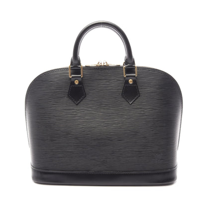 アルマ エピ ノワール ハンドバッグ レザー ブラック ルイヴィトン バッグ LOUIS VUITTON